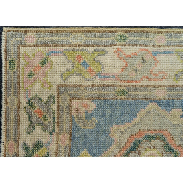 Early 21st Century Turkish Oushak Rug 2' x 4'11" #20128 For Sale - Image 5 of 8