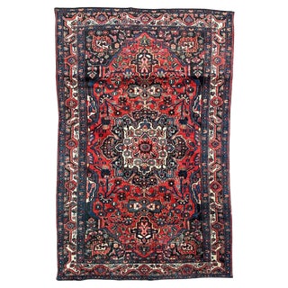 Mid-Century Kurdish Rug, 1940s For Sale