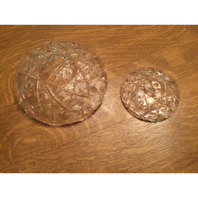 2010s Crystal Chandelier Pewter Finish For Sale - Image 5 of 7