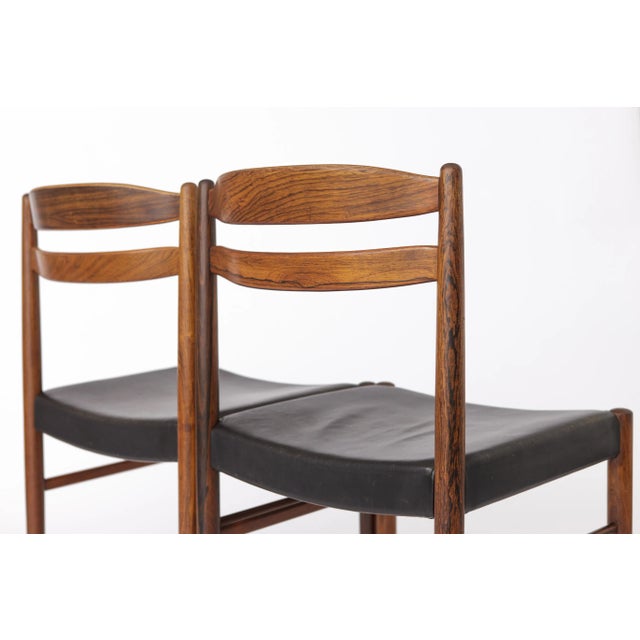Set of Vintage Dining Chairs by Albert Johansson & Söner, Hyssna, Sweden, 1960s For Sale - Image 6 of 10