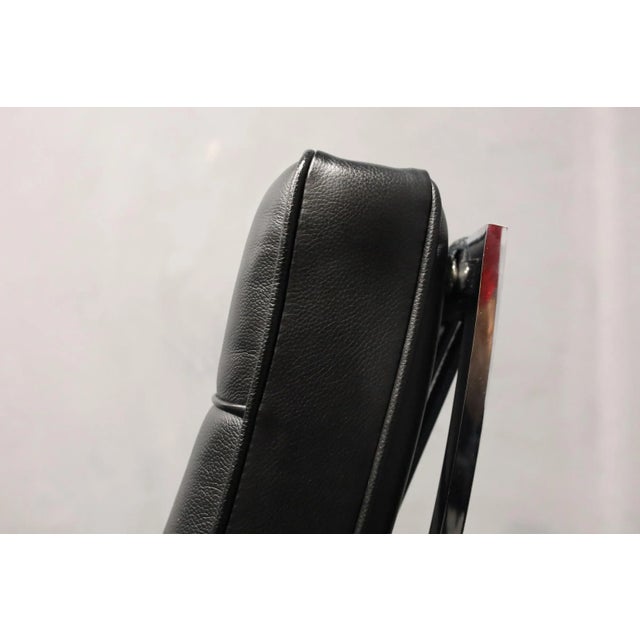 Mies Van Der Rohe for Knoll Barcelona Chair and Stool For Sale - Image 9 of 10