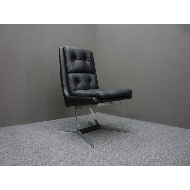 Textile Space Age Flat Steel Lounge Chair, 1960s For Sale - Image 7 of 14
