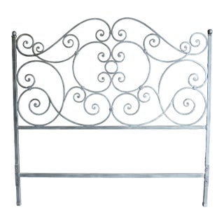 Ethan Allen Iron Scroll Queen Headboard For Sale