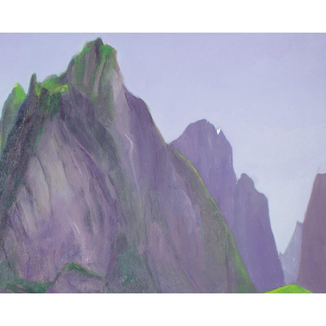 1990 Oil on Canvas Painting by Edward H. Frost For Sale - Image 4 of 9