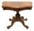 Victorian Card Table in Burr & Walnut, 1880s For Sale