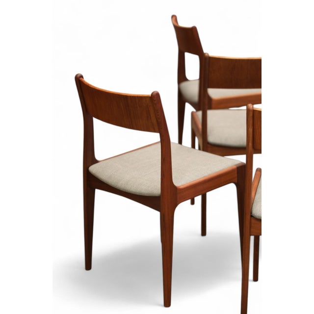 Chair in Teak from P. Westergaard Mobelfabrik, Denmark, 1960s, Set of 6 For Sale - Image 10 of 17