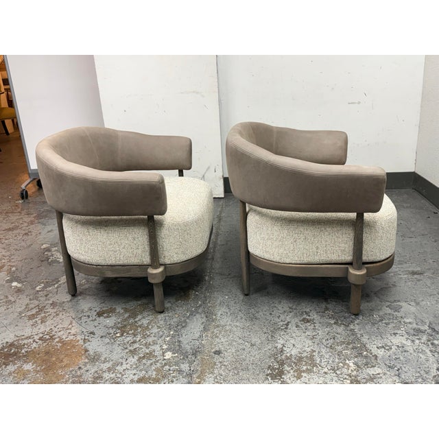 Christophe Delcourt Gum Lounge Chairs, Pair For Sale In San Francisco - Image 6 of 12