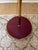 Vintage Mid Century Brass and Red Floor Lamp W/3 Fabric Shades For Sale In New York - Image 6 of 6