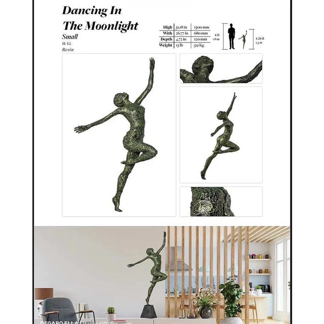 Mid 20th Century Dancing in the Moonlight For Sale - Image 4 of 4