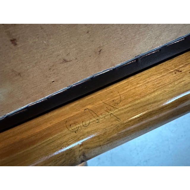 Vintage Dining Table and Chairs by Jos de Mey for Van Den Berghe Pauvers, 1960s, Set of 7 For Sale - Image 15 of 18