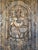 Wood Vintage Ganesha Carved Wooden Door Panel – Indian Spiritual Wall Sculpture Art 94x43 For Sale - Image 7 of 8