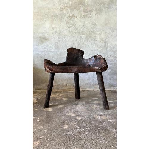 Organic Solid Teak Armchair For Sale - Image 18 of 18
