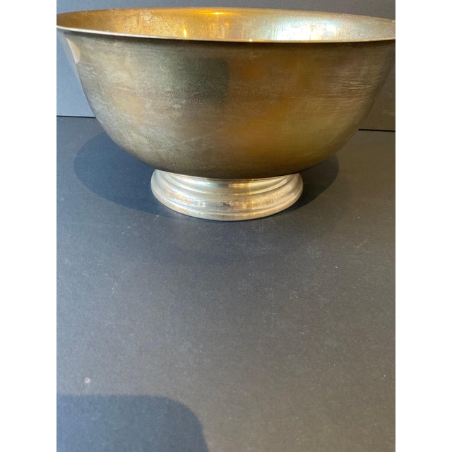 Solid Sterling Bowl For Sale - Image 4 of 6