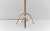 1960s Vintage Tripod Floor Lamp in Cherry Wood and Brass, 1950s For Sale - Image 5 of 13