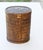 A Tropical Tiki style medium-sized oval storage basket, late 1990s Asian import style. Fits well in a tropical Florida...