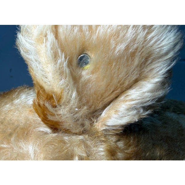 Large Vintage Handmade German Steiff Mohair Dalle Boar Pig Stuffed Animal 23 In. For Sale - Image 9 of 16