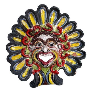 Apotropaic Wall Mask by Gennaro Condurso, Italy, 2010s For Sale