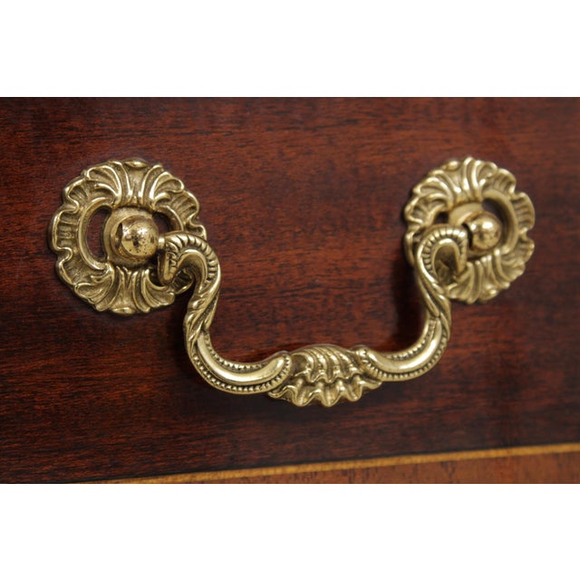 Pair of Councill Craftsmen Mahogany Nightstands Bachelors Chests For Sale - Image 11 of 13