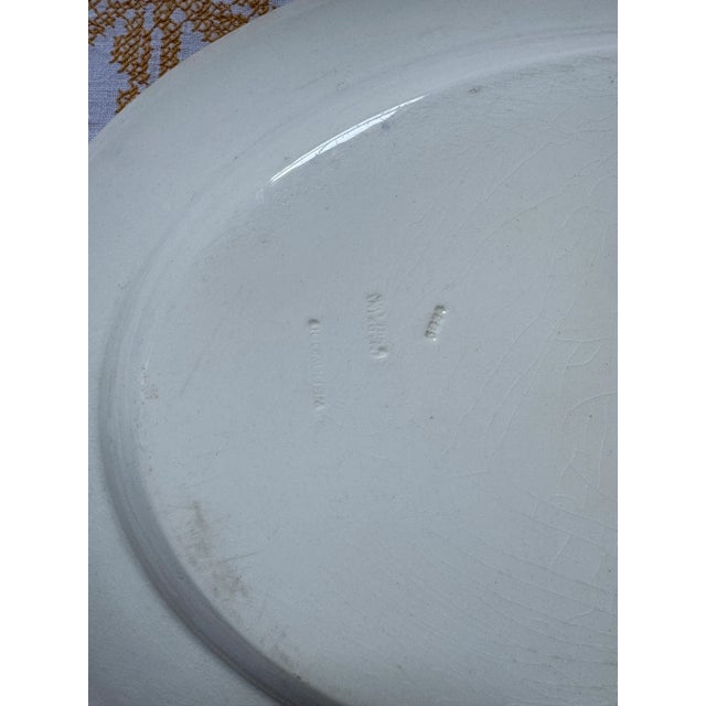 Antique 1920s Wedgwood "Conway" Platter For Sale In Portland, ME - Image 6 of 7