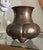 Copper Mid-20th Century Mexican Hammered Copper Gourd Vessel / Vase For Sale - Image 8 of 18