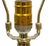 Amber 1960sMid-Century Modern Murano Style Tortoiseshell Art Glass Table Lamp W/Optional Contemporary Shade For Sale - Image 8 of 9