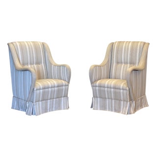 Set of Vintage Fabric Chairs, 1960s For Sale