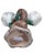 Ceramic 19th Century French Majolica Morning Glory Vase Fives Lille For Sale - Image 7 of 7