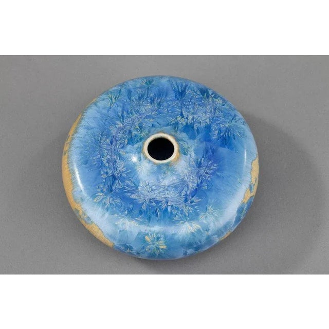 Small German Ceramic Vase, 1960s For Sale - Image 3 of 17