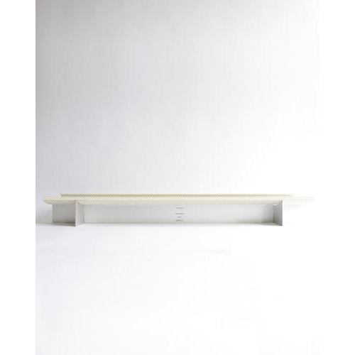 Obole catchall tray, upcycled steel, anodized aluminum by arthur bitsch dimensions: w 11.5 x d 5.5 x h 57 cm. Materials:...