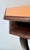Vintage Beech and Walnut Root Console Table with Orange Glass Top, 1950s For Sale - Image 9 of 15
