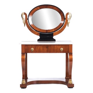 19th Century Empire Dressing Table For Sale