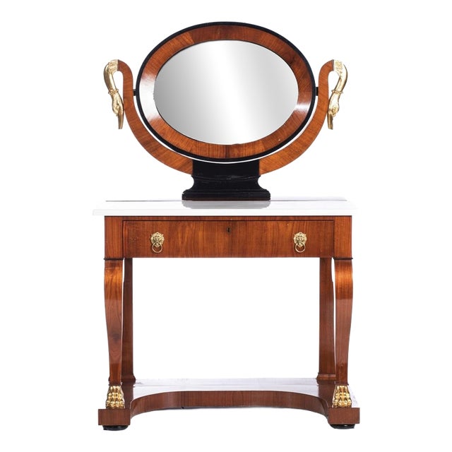 19th Century Empire Dressing Table For Sale