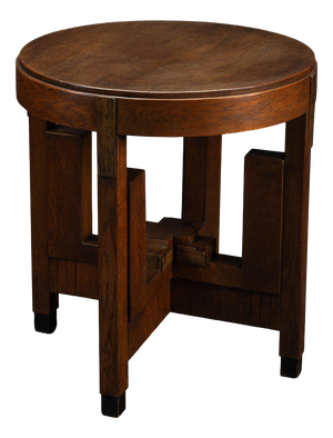 Amsterdam School Side Table, 1920s