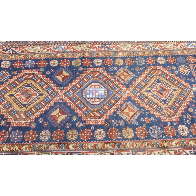 Antique Shirvan Rug 4'5'' x 9' For Sale - Image 4 of 12