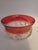 Transitional 1940s Kings Crown Tiffin Franciscan Thumbprint Ruby Red Small Bowls- Set of 4 For Sale - Image 3 of 4