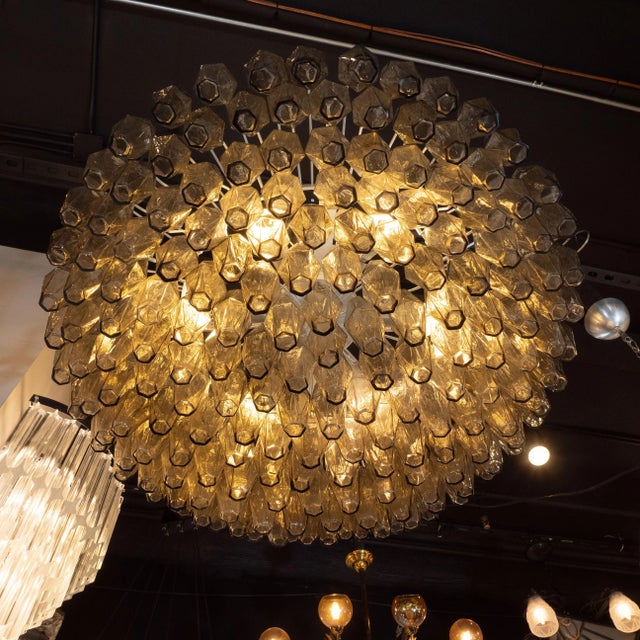 This stunning Murano glass chandelier was hand blown in Murano, Italy- the island off the coast of Venice renowned for...