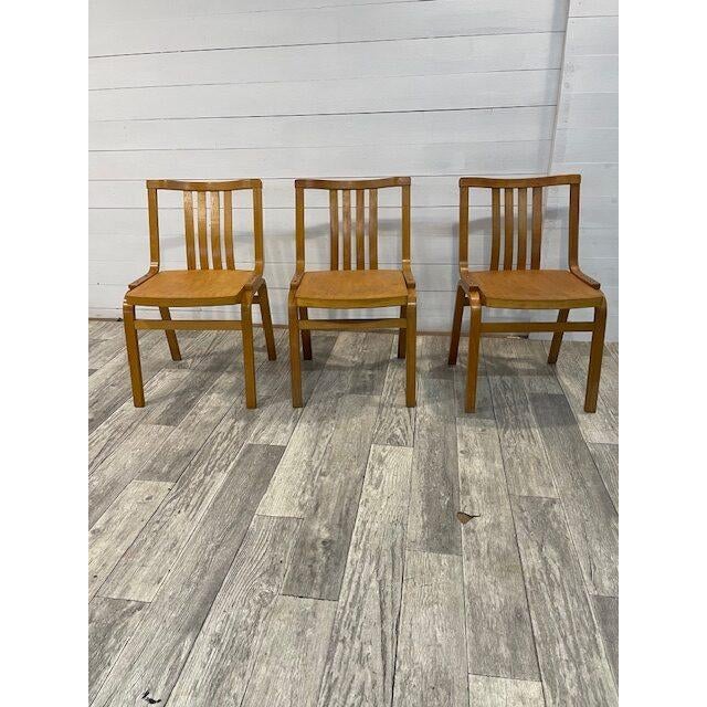 Vintage Brown Chair from TON For Sale - Image 6 of 6