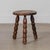1950s 1950s French Wood Tripod Stool For Sale - Image 5 of 9