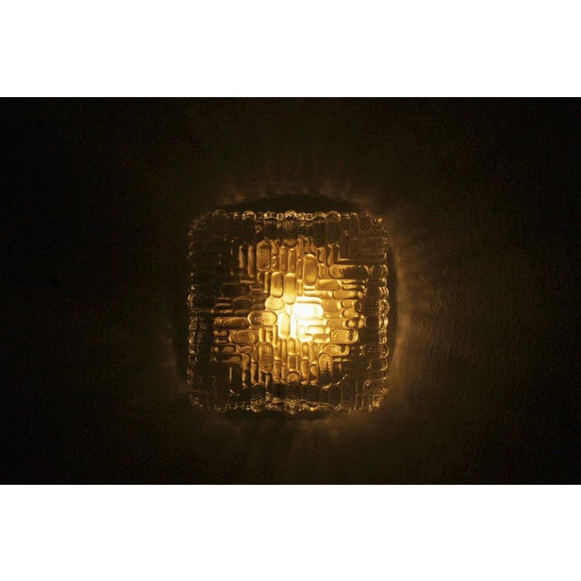 Mid-Century Glass Sconce, 1960s For Sale - Image 4 of 7