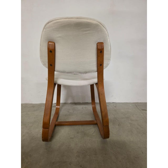 Wood Italian Curved Wooden Chairs, 1960s, Set of 6 For Sale - Image 7 of 18