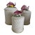 Fitz and Floyd Fish, Clams Jar Canister and Lid - Set of 3 For Sale