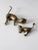Mid Century Brass Cats Pair For Sale - Image 9 of 9