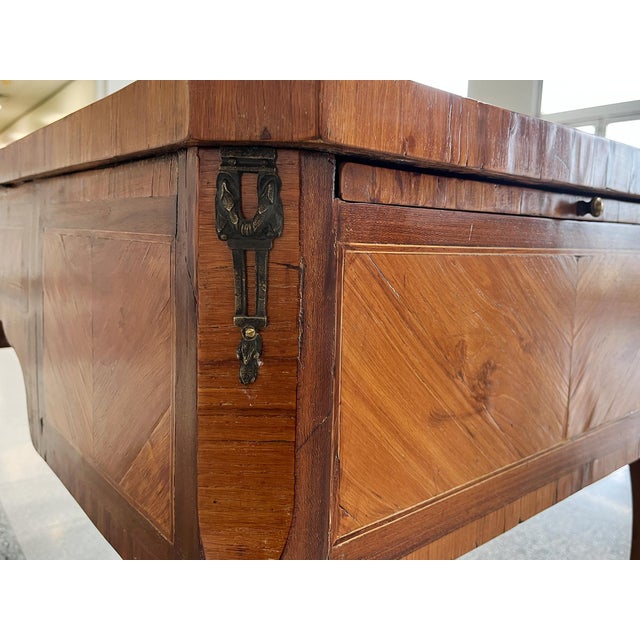 19th Century French Rosewood Writing Desk For Sale - Image 16 of 18
