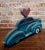 Contemporary Frank Romero -Blue Chevy Car of Love -Oil Painted Sculpture For Sale - Image 3 of 12