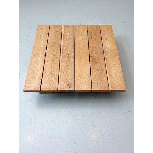 Wood Vintage Coffee Table in Wood, 1970s For Sale - Image 7 of 18