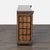 Two Door Cabinet With Metal Accents For Sale - Image 4 of 9