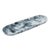 Mera Black & White Long Resin Serving Platter For Sale - Image 4 of 4