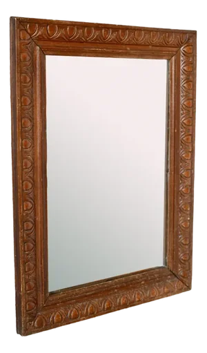 Mirror Sculpted Wooden Frame