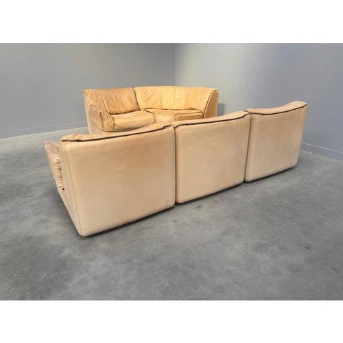 Modular Leather Lounge Sofa from Cor, 1970s, Set of 5 For Sale - Image 15 of 18