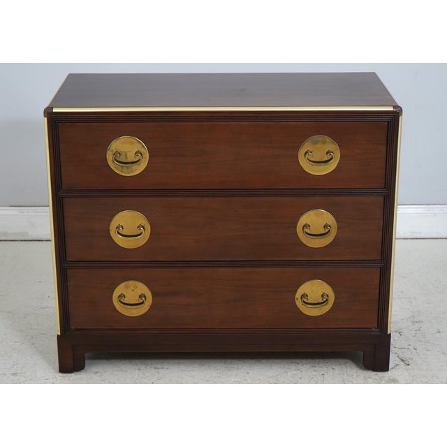 Age: Approx: 50 Years Old Details: Brass Trimwork Dovetailed Drawer Construction High Quality Construction Asian Inspired...